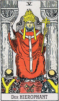 Tarot high priest