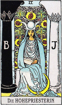 Tarot high priestess